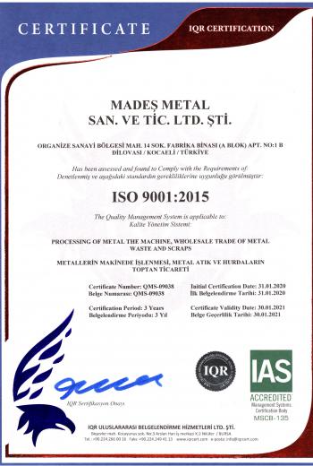 ISO 9001:2015